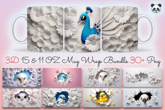 3D Bird Mug Wrap for Crafts: A Crafter’s Honest Review