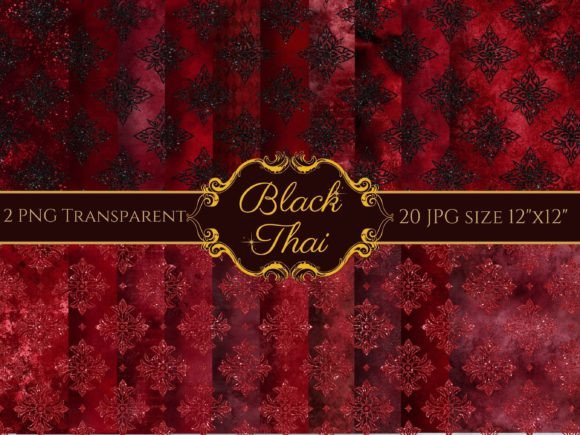 Black Glitter Thai Seamless Red: A Designer’s Real-World Review