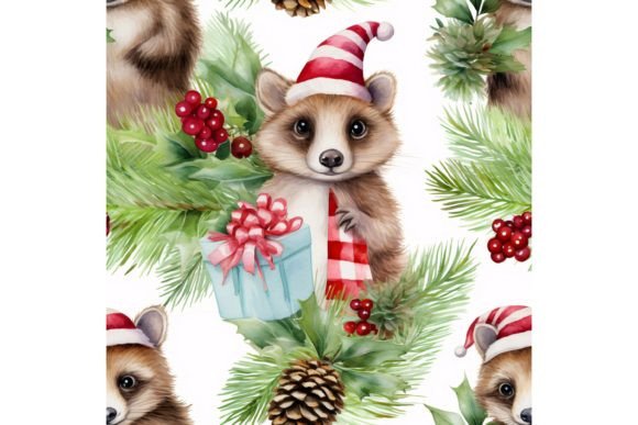 Christmas Ornaments Seamless Pattern: A Festive Boost for Blog Design and Content Publishing