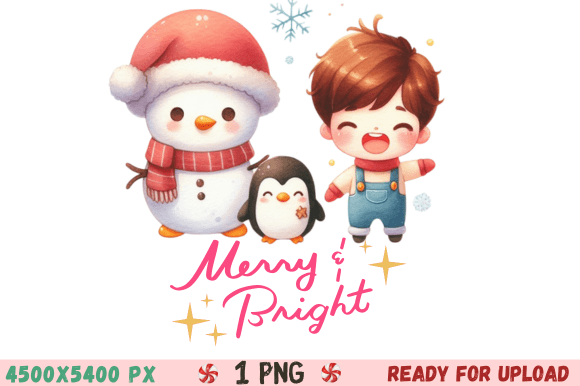 Christmas Sublimation: Merry and Bright Print Templates for Festive Content Publishing