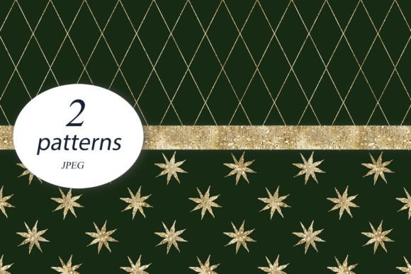 Elevating Holiday Branding with Golden Christmas Digital Paper Printable