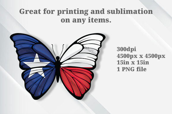 Texas X Butterfly PNG: A Crafty Design Asset for Bloggers and Publishers