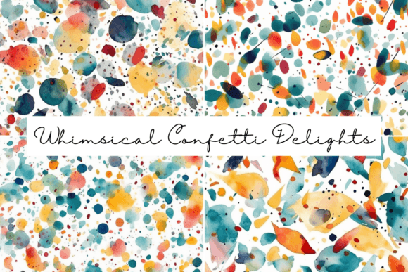 Whimsical Confetti Patterns: A Brand Designer’s Take on Playful, Festive Design
